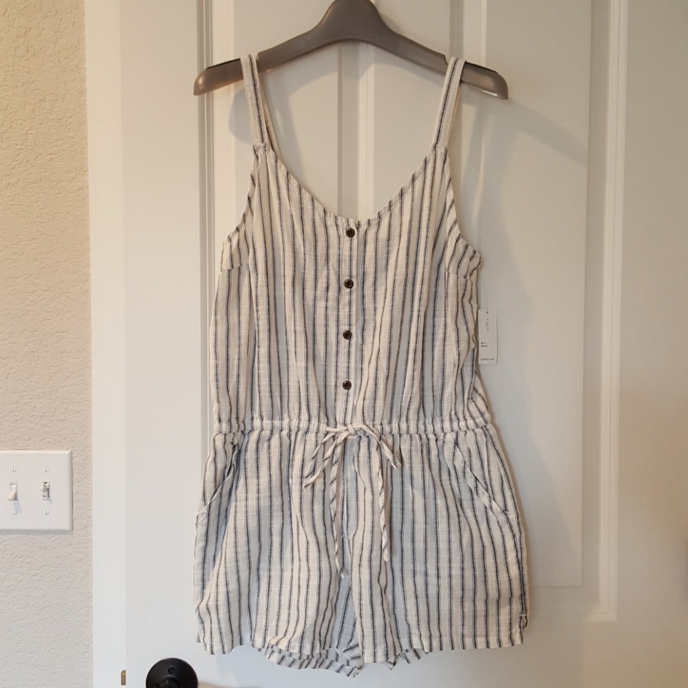 Old Navy striped romper